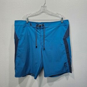5.11 Tactical Men's Blue Board Shorts Size 42